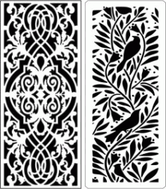 Design Pattern Panel Screen 6312 For Laser Cut Cnc Free Vector File