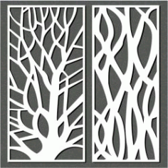 Designing A Tree For Laser Cut Cnc Free Vector File