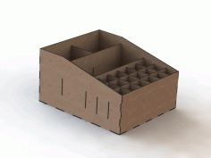 Desktop Organizer In The Form Of A Box Free Vector File
