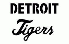 Detroit Tigers Free DXF File