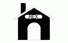 Dog House Free DXF File