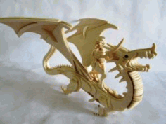 Dragon Assembly Model Free DXF File