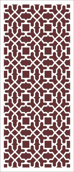 Drawing Room Baffle Pattern For Laser Cut Free Vector File