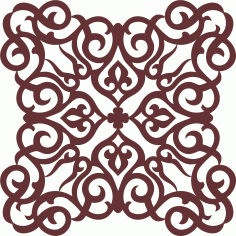 Drawing Room Jali Seamless Design For Laser Cut Free Vector File