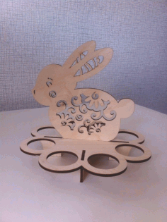Easter Bunny For Laser Cut Free DXF File