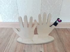 Finger Puppet Stand For Laser Cutting Free Vector File