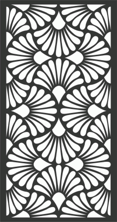 Floral Screen Patterns Design 15 Free DXF File