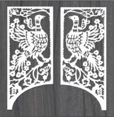 Gangster Rooster Pattern For Laser Cut Cnc Free DXF File