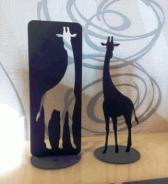 Giraffe Souvenirs For Laser Cut Plasma Free Vector File