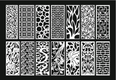 Grill Design Pattern Decoration 2 Free Vector File