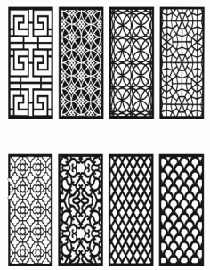Grill Design Pattern Decoration 7 Free Vector File