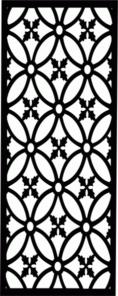 Grill Design Pattern Design Decoration Seamless Screen For Laser Cutting Free Vector File