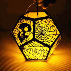 3d Lamp Design Template Free DXF File
