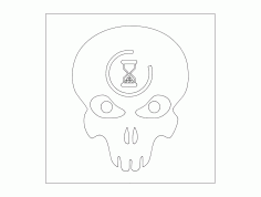 halo-3-lag-skull Free DXF File