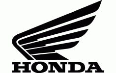 Honda Motorcycle Logo Free DXF File
