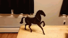 Horse 3d Puzzle 2mm Free DXF File