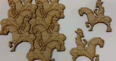 Horse Puzzle Laser Cut And Engraving Free Vector File