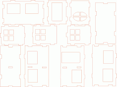 House Free DXF File
