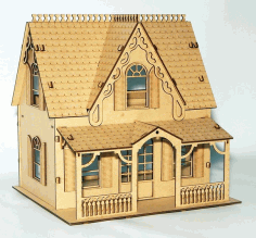 House x16 Free DXF File