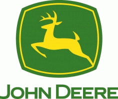 John Deere Logo Free DXF File