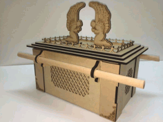 Laser Cut Ark Of The Covenant 3mm Free Vector File