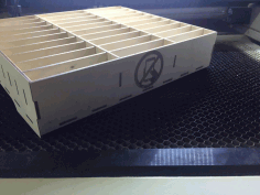 Laser Cut Box For Phones Free DXF File