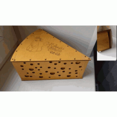 Laser Cut Cheese Box Tempalte Free Vector File