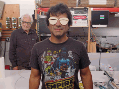 Laser Cut Eskimo Sunglasses 3mm Free Vector File