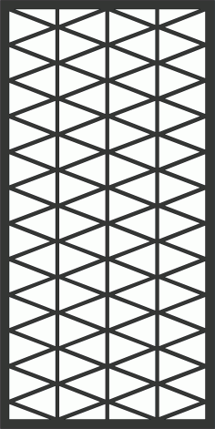 Laser Cut Living Room Floral Lattice Stencil Seamless Free DXF File