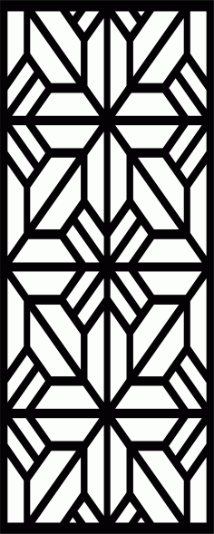 Laser Cut Window Floral Lattice Stencil Circular Panel Free DXF File