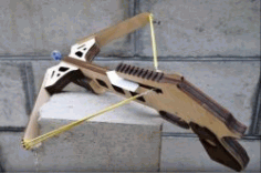 Laser Cut Wood Crossbow Free Vector File
