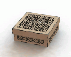 Laser Cut Wooden Box Template Free DXF File