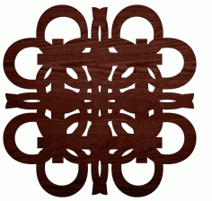 Laser Cut Wooden Engraved Pattern Design Free Vector File