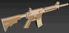 Layout Of m4a4 For Laser Cut Free Vector File, Free Vectors File