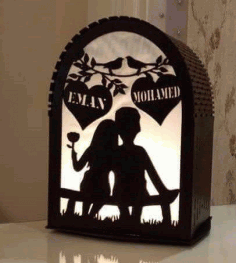 Light Box For Laser Cut Free Vector File