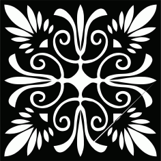 Living Room Seamless Floral Floral Lattice Stencil Design For Laser Cut Free Vector File, Free Vectors File