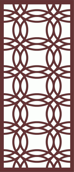 Living Room Seamless Separator Screen For Laser Cut Free Vector File
