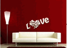 Love Wall Panel Art Decor For Laser Cutting Free Vector File