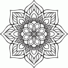 Mandala Indian Ornament Free Vector File