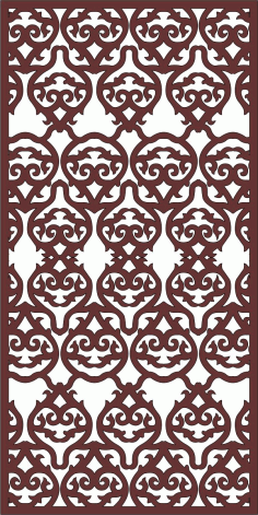 Modern Room Dividers Pattern For Laser Cutiing Free Vector File, Free Vectors File