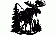 Moose 1 Free DXF File