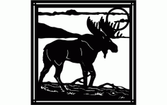Moose 5 Free DXF File