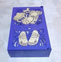 mother’s Treasure Box For Laser Cut Free DXF File