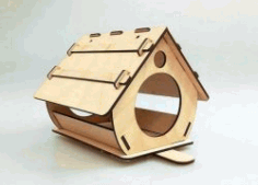 Nesting Houses To House Birds For Laser Cut Cnc Free Vector File, Free Vectors File