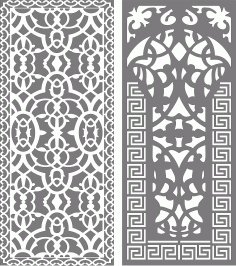 New Panel Screen Room Dividers For Laser Cut Free Vector File