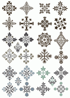 Ornamental Floral Patterns Design Free Vector File