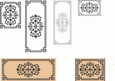Ornaments For Laser Cut Free Vector File