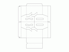 Packaging Box Templates Free DXF File
