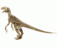 Paper Dinosaur For Laser Cut Free Vector File