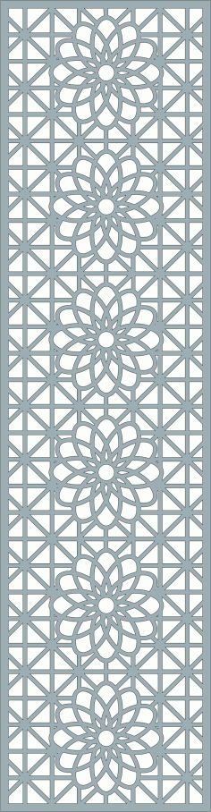 Privacy Partition Indoor Panels Lattice Room Divider For Laser Cut Free Vector File